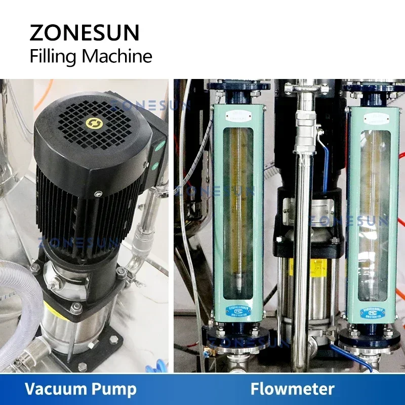 Wine Beer Drink - ZONESUN المشروبات الغازية آلة تعبئة Isobaric
