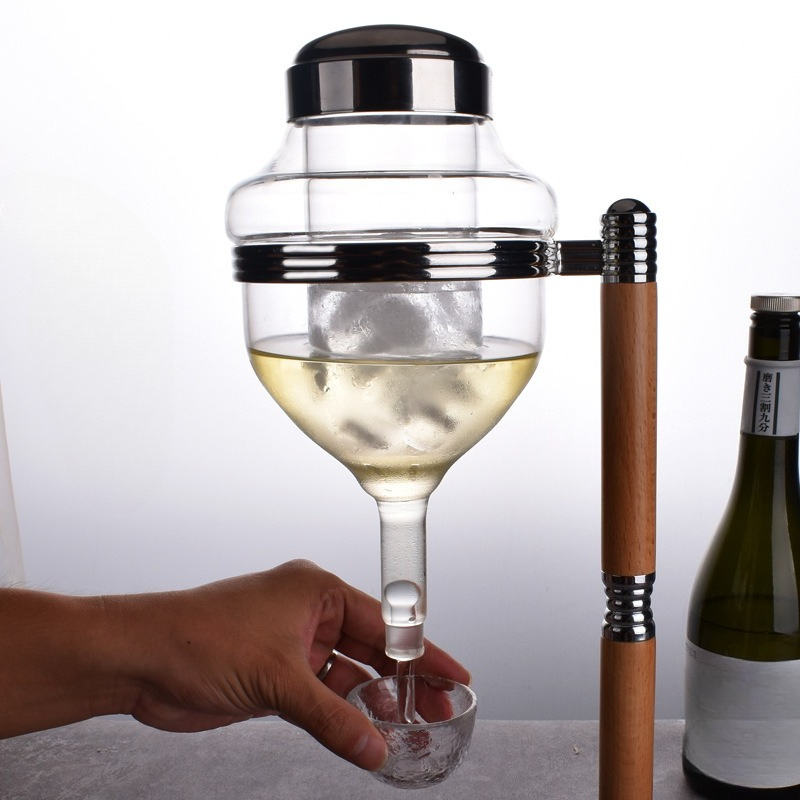 طقم إبريق ساكي بتقنية التقطير  - مراجعة Decanter Aerator Set وسعره