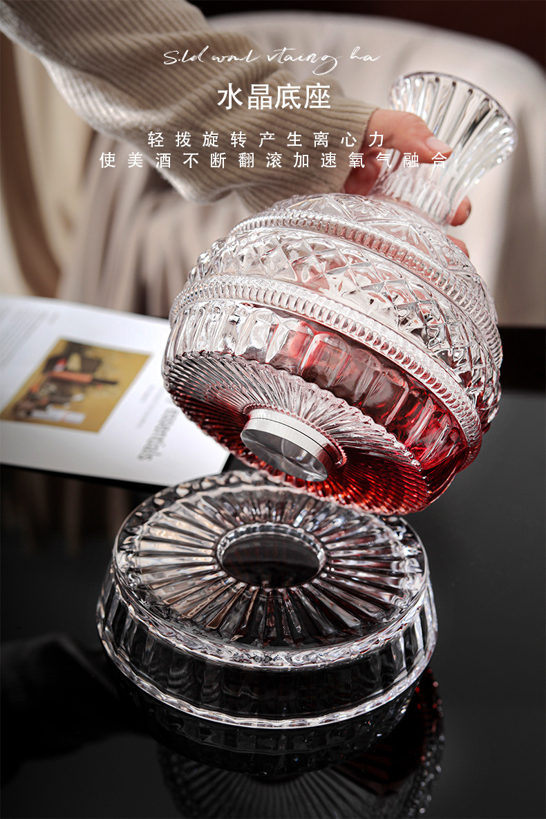 DEOUNY إناء النبيذ الدوار الما - مراجعة Wine Beer The Whiskey وسعره