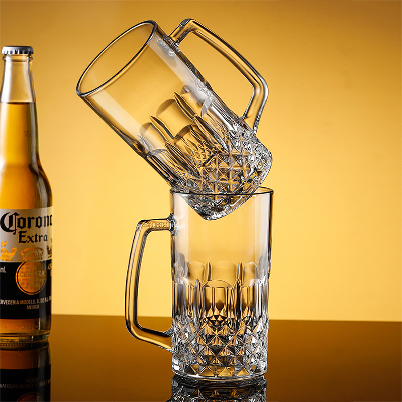 600 مللي/1000 مللي زجاج البيرة - مراجعة Beer Mug Handled وسعره