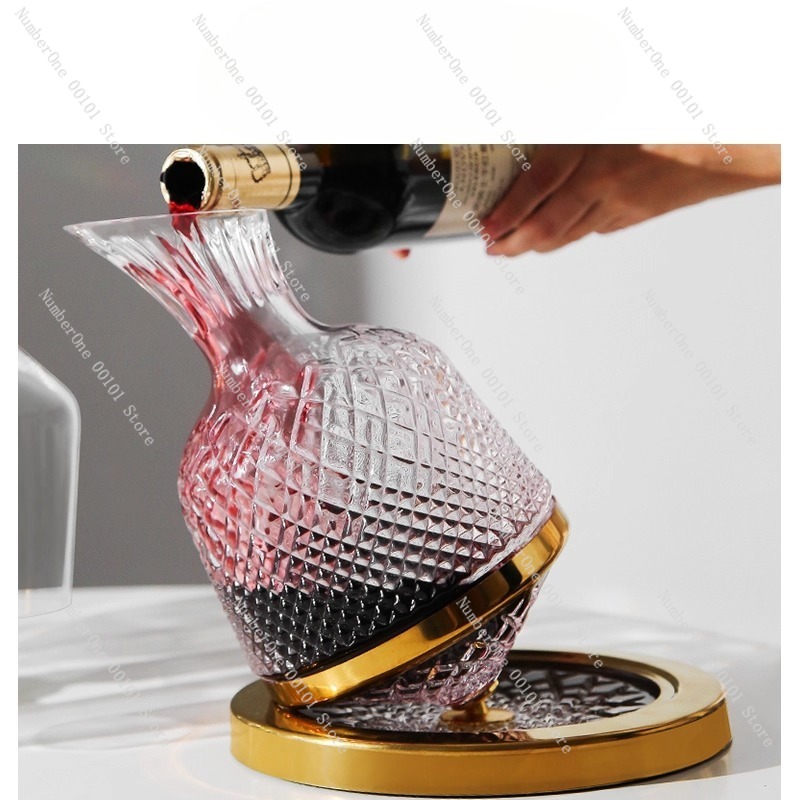 مجموعة إناء النبيذ الكريستالي  - مراجعة Decanter Aerator Set وسعره
