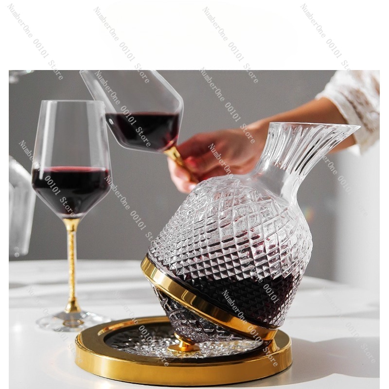 مجموعة إناء النبيذ الكريستالي  - مراجعة Decanter Aerator Set وسعره
