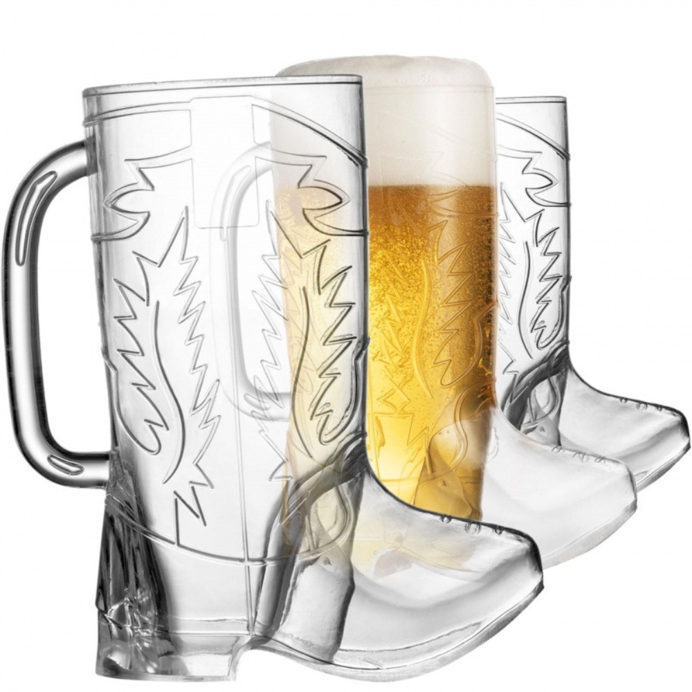 قطعتان من أكواب البيرة البلاست - مراجعة Wine Beer Drink وسعره