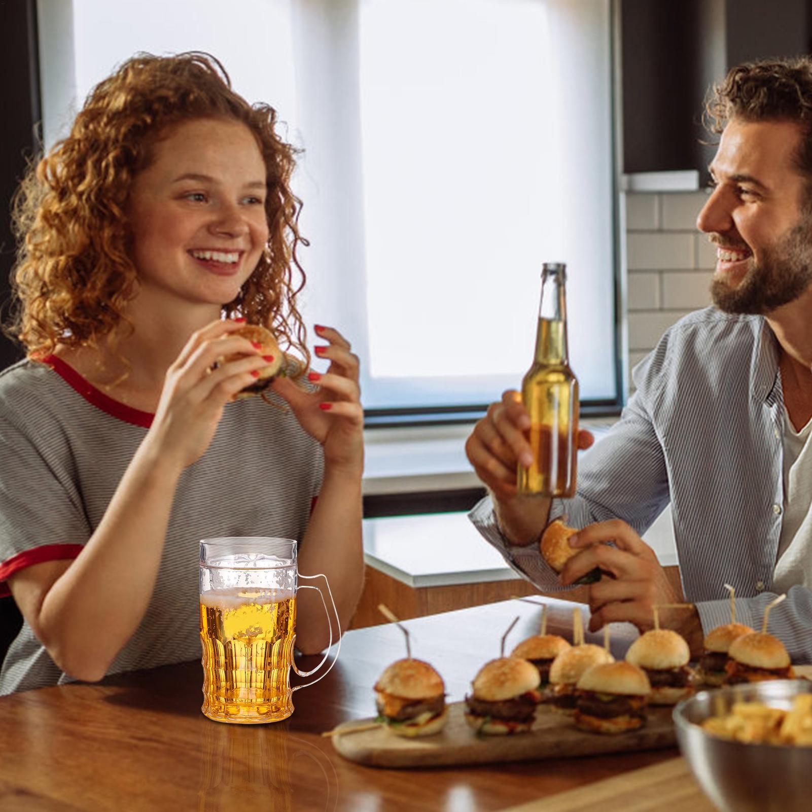 كوب بيرة وهمي مضحك بسعة 450 مل - مراجعة Beer Mug Handled وسعره