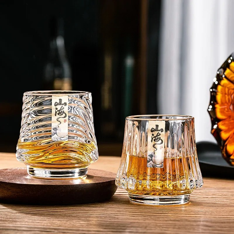 طقم أكواب ويسكي زجاجية، كؤوس ش - مراجعة Wine Beer The Whiskey وسعره