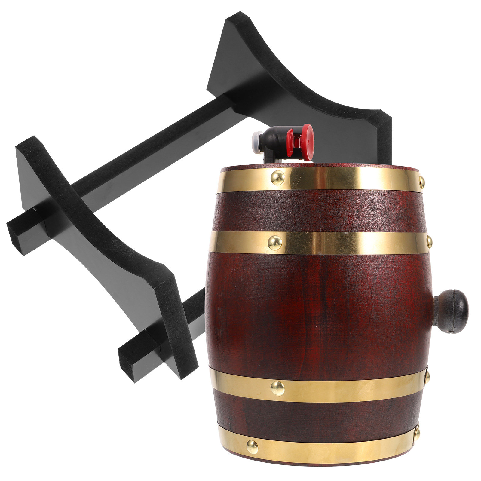 1 مجموعة برميل خشبي للنبيذ سعة - مراجعة Wine Beer The Whiskey وسعره