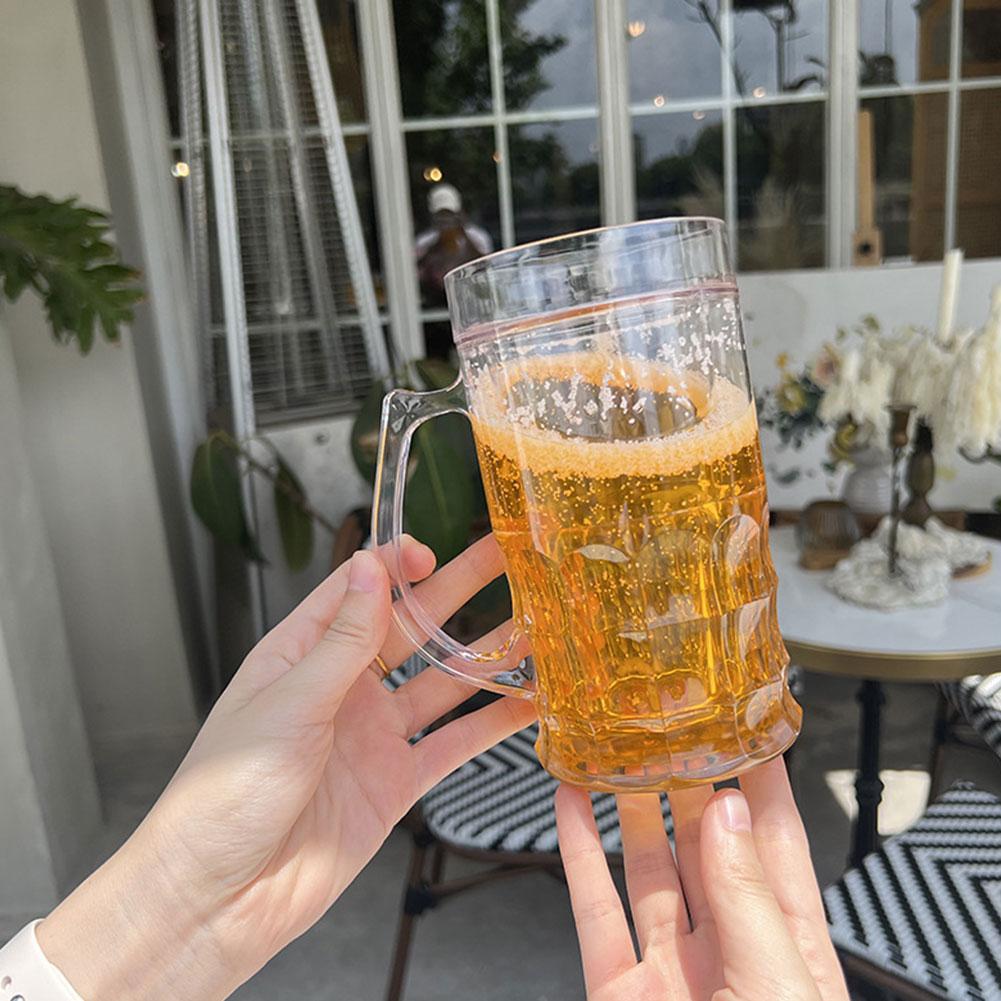 1/2 قطعة كوب بيرة مزدوج بمقبض، - مراجعة Beer Mug Handled وسعره