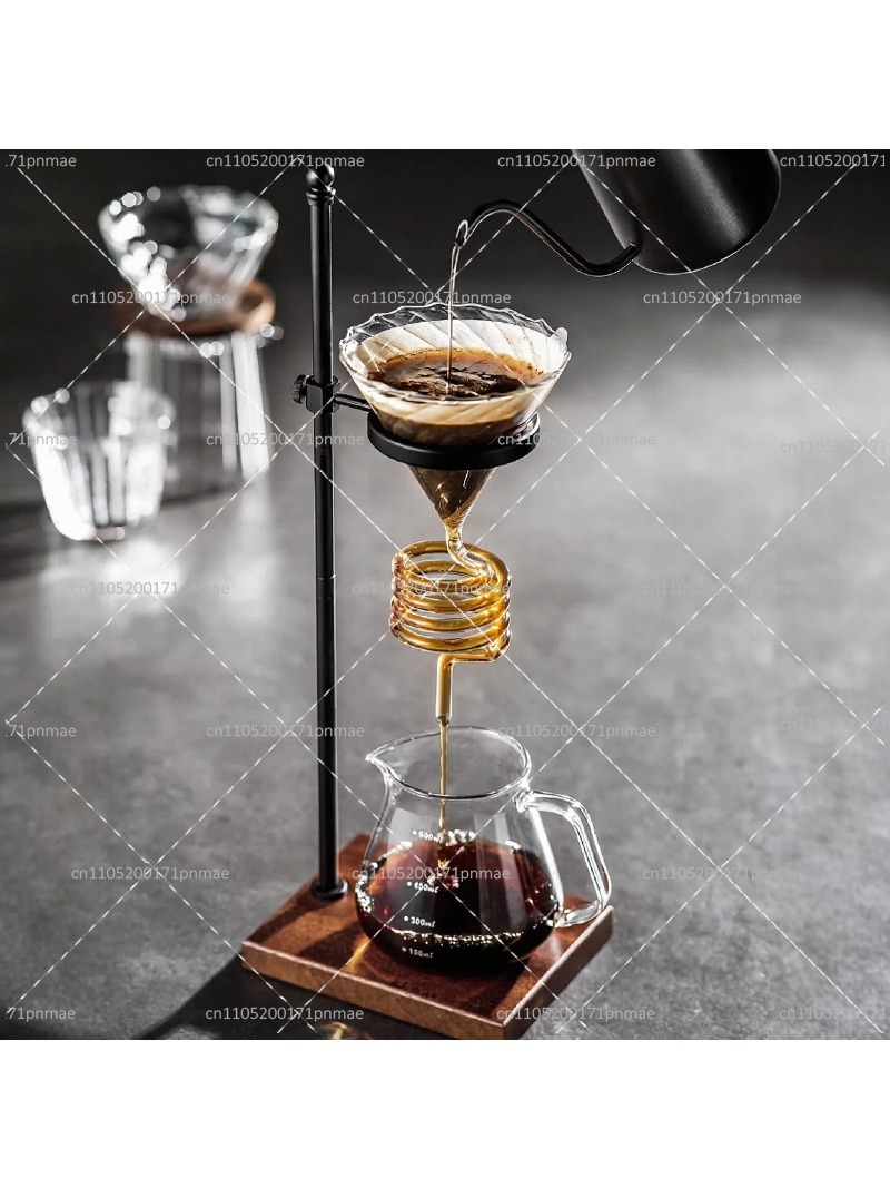 طقم تقطير القهوة الزجاجي الحلز - مراجعة Decanter Aerator Set وسعره