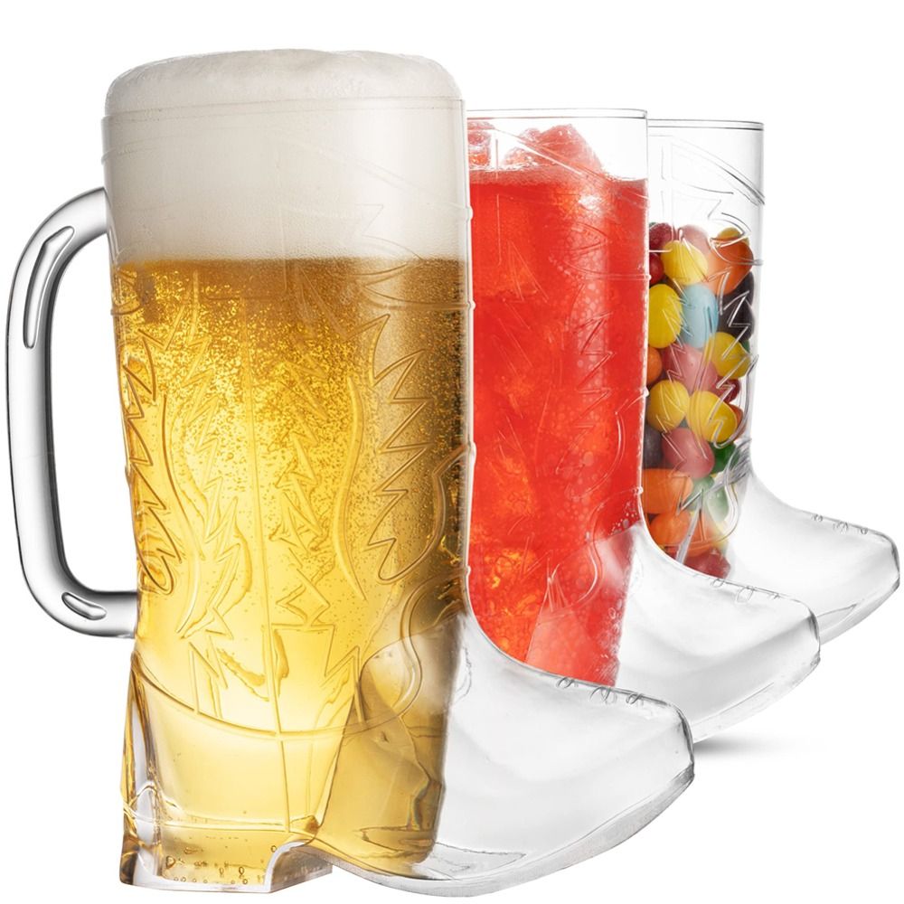 أكواب بلاستيكية جديدة على شكل  - مراجعة Beer Mug Handled وسعره