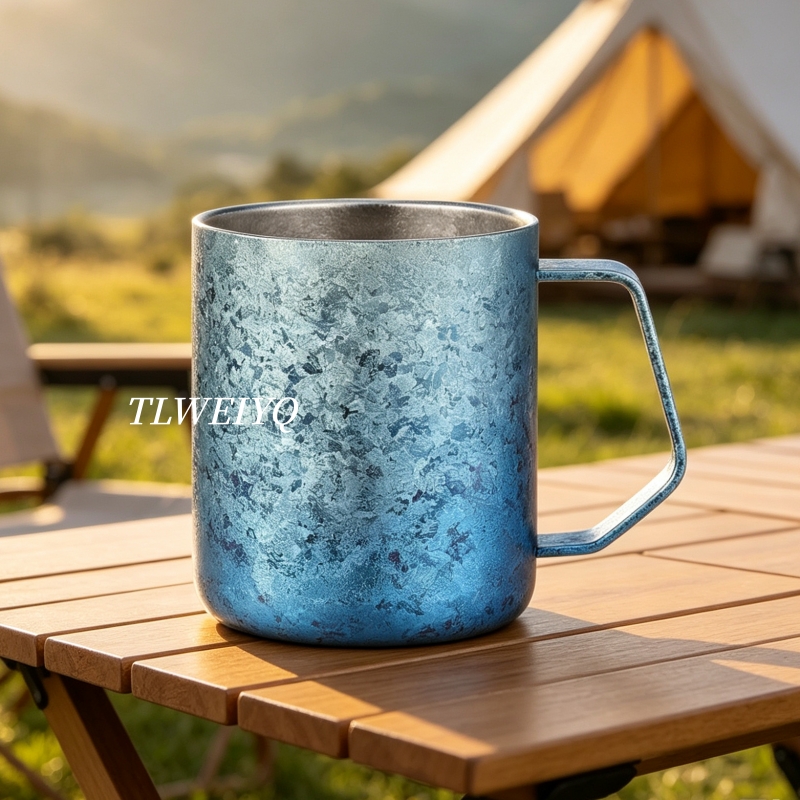 كوب قهوة من التيتانيوم النقي،  - مراجعة Beer Mug Handled وسعره