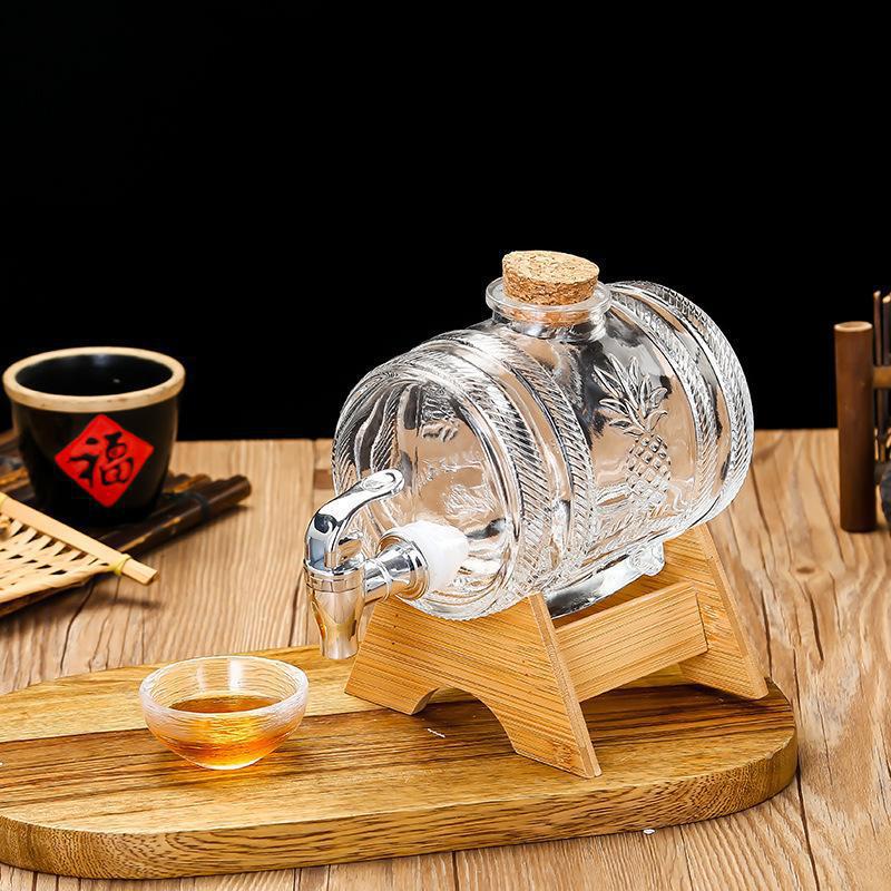 1L الزجاج ويسكي برميل برميل نب - مراجعة Wine Beer The Whiskey وسعره
