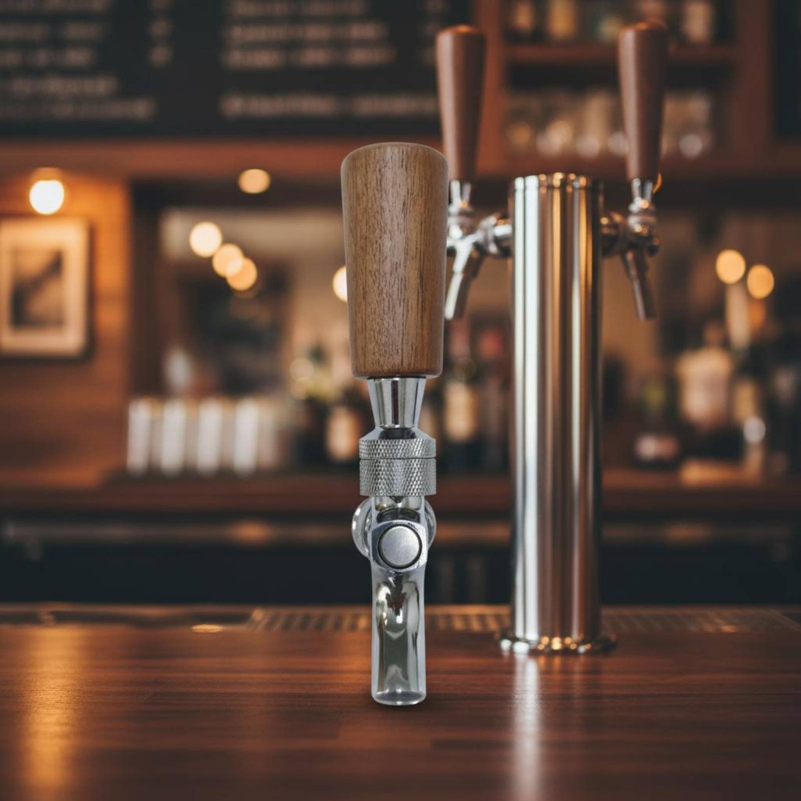 مقبض خشبي قصير لصنبور البيرة،  - مراجعة Wine Beers وسعره