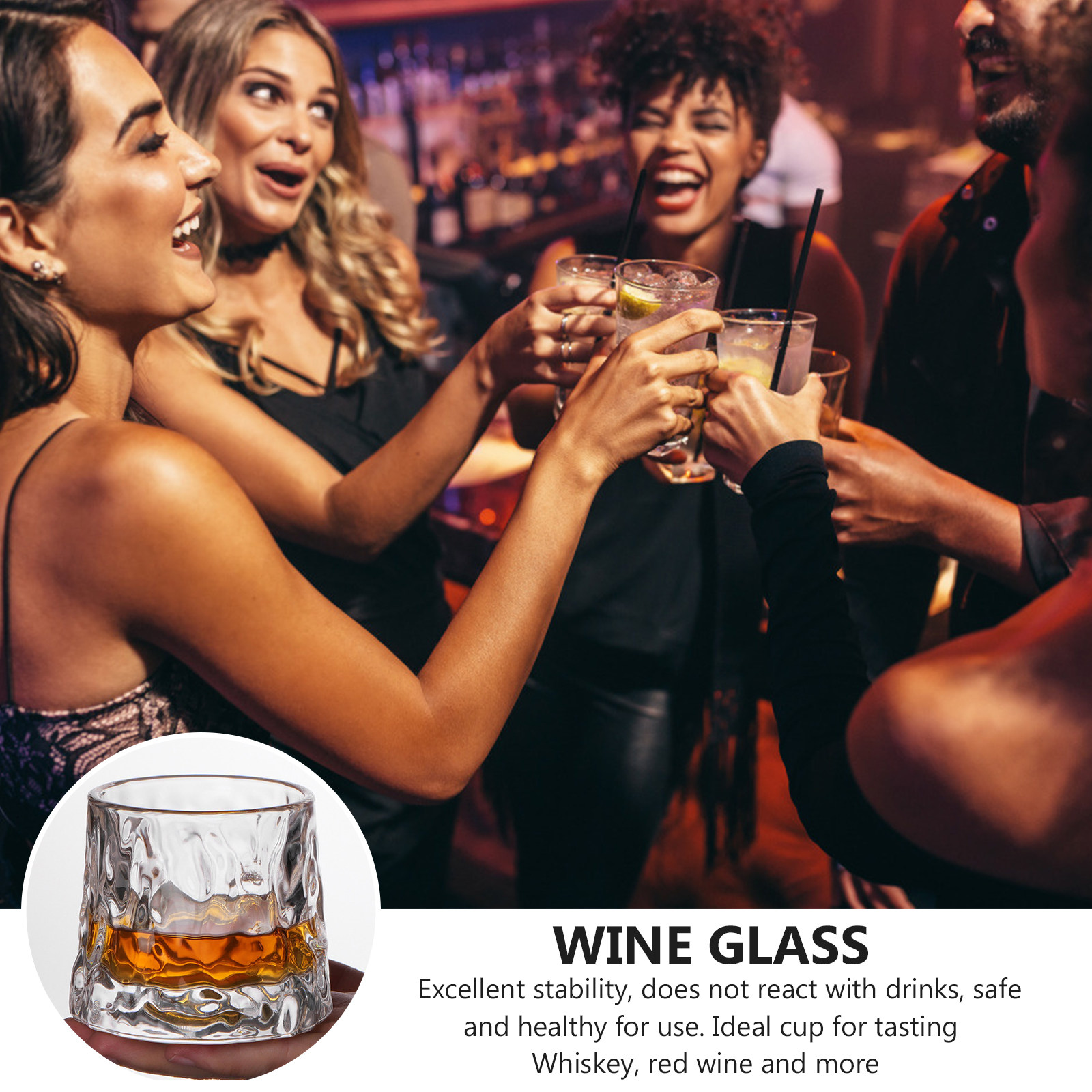 كأس نبيذ مطروق يدويًا، كوب تذو - مراجعة Wine Beer The Whiskey وسعره