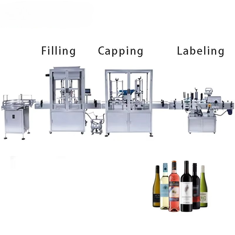 خط تغليف المشروبات الزجاجية ال - مراجعة Wine Beers وسعره