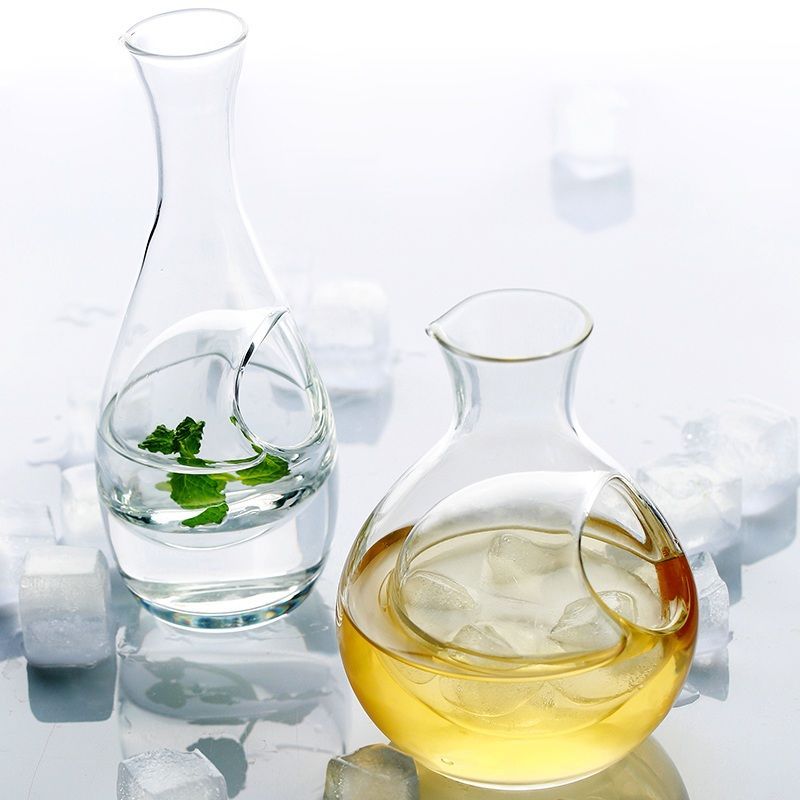 إبريق زجاجي كريستالي شفاف خالٍ - مراجعة Wine Beer The Whiskey وسعره
